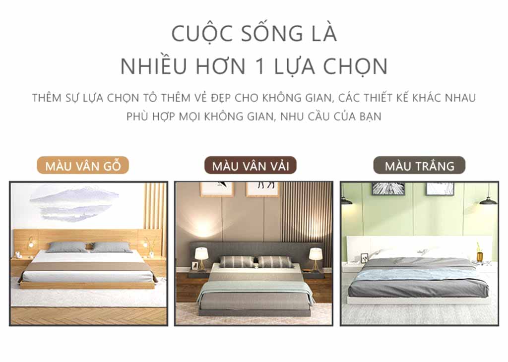 có nhiều màu sắc khác nhau để lựa chọn