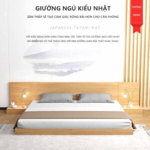 giường ngủ hiện đại phong cách nhật bản GP 265