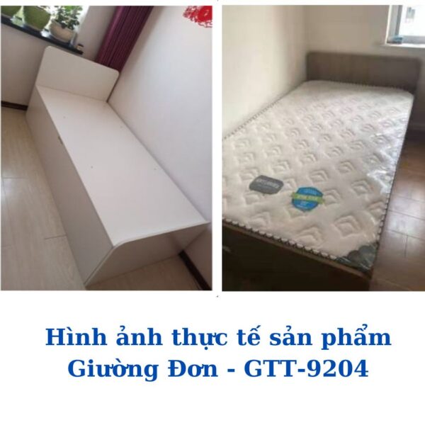 Hình ảnh thực tế sản phẩm giường gỗ